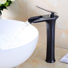 Lavabo Bataryası Şelale Siyah KSL102-B