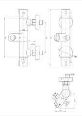 Fause Termostatik Banyo Bataryası KTB101